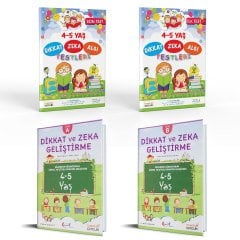 4-5 - Yaş (A-B) Dikkat ve Zeka Geliştirme+İlk-Son Test