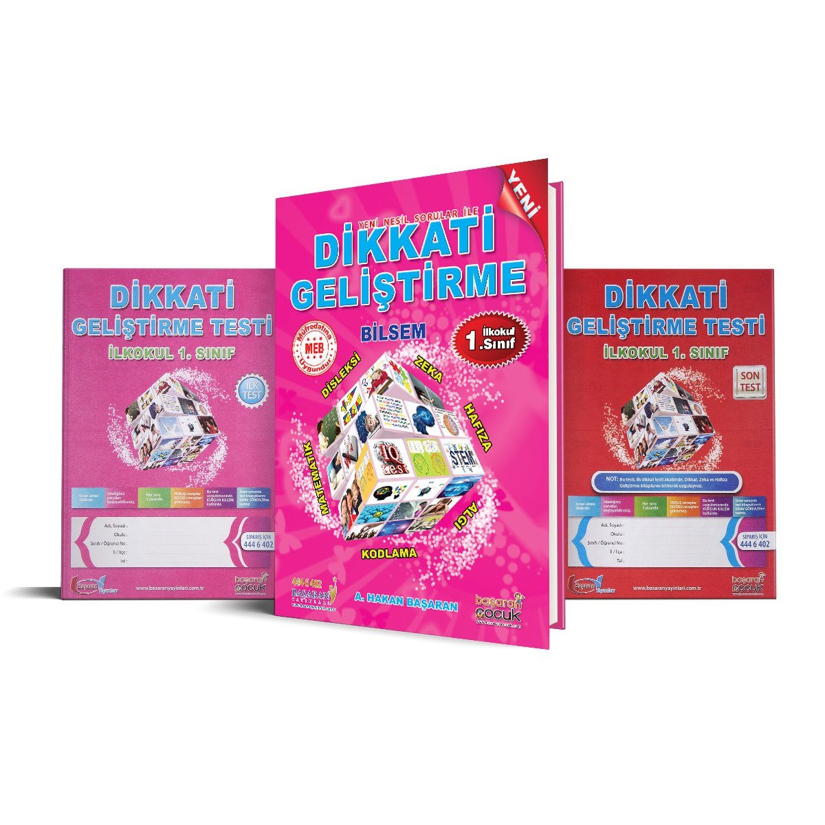 1-Sınıflar İlk-Son Test ve Dikkati Geliştirme Kitabı