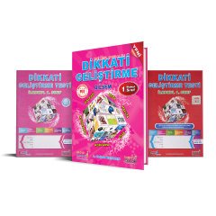 1-Sınıflar İlk-Son Test ve Dikkati Geliştirme Kitabı