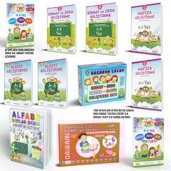 Okul Öncesi 4-5 Yaş Mega Set Dikkat - Zeka - Hafıza ve Algıyı Geliştirme Seti