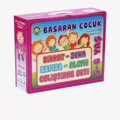 Okul Öncesi 5-6 Yaş Mega Set Dikkat - Zeka - Hafıza ve Algıyı Geliştirme Seti