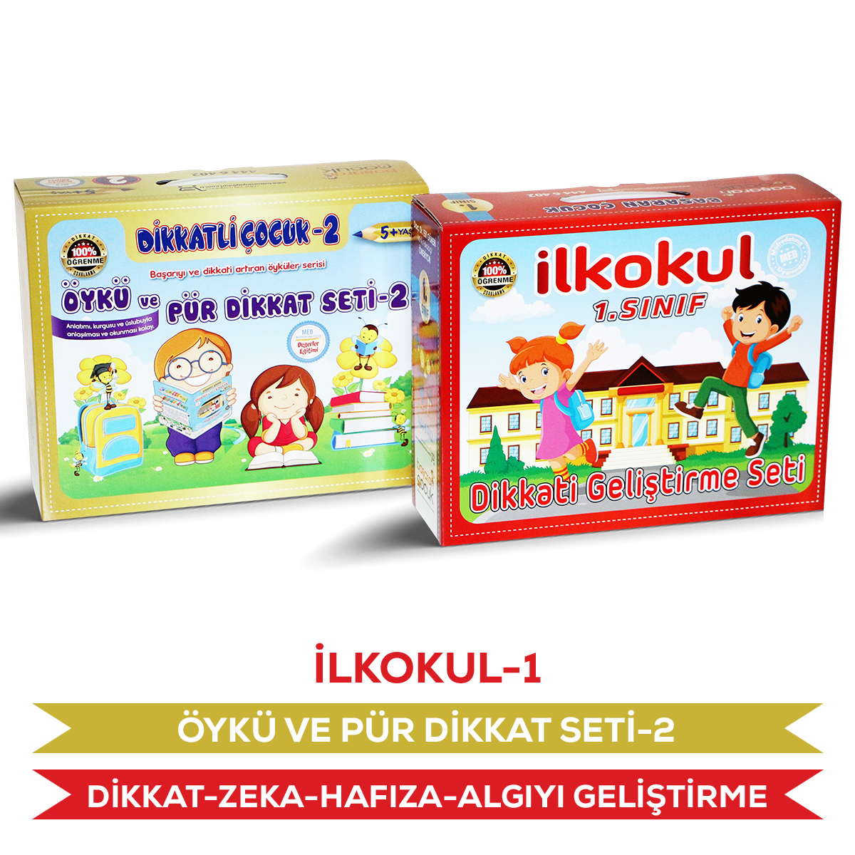 1-Sınıf Dikkat Zeka Öykü Seti