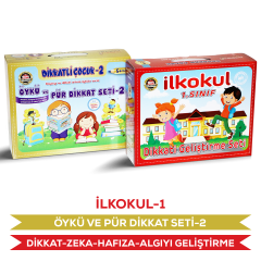 1-Sınıf Dikkat Zeka Öykü Seti