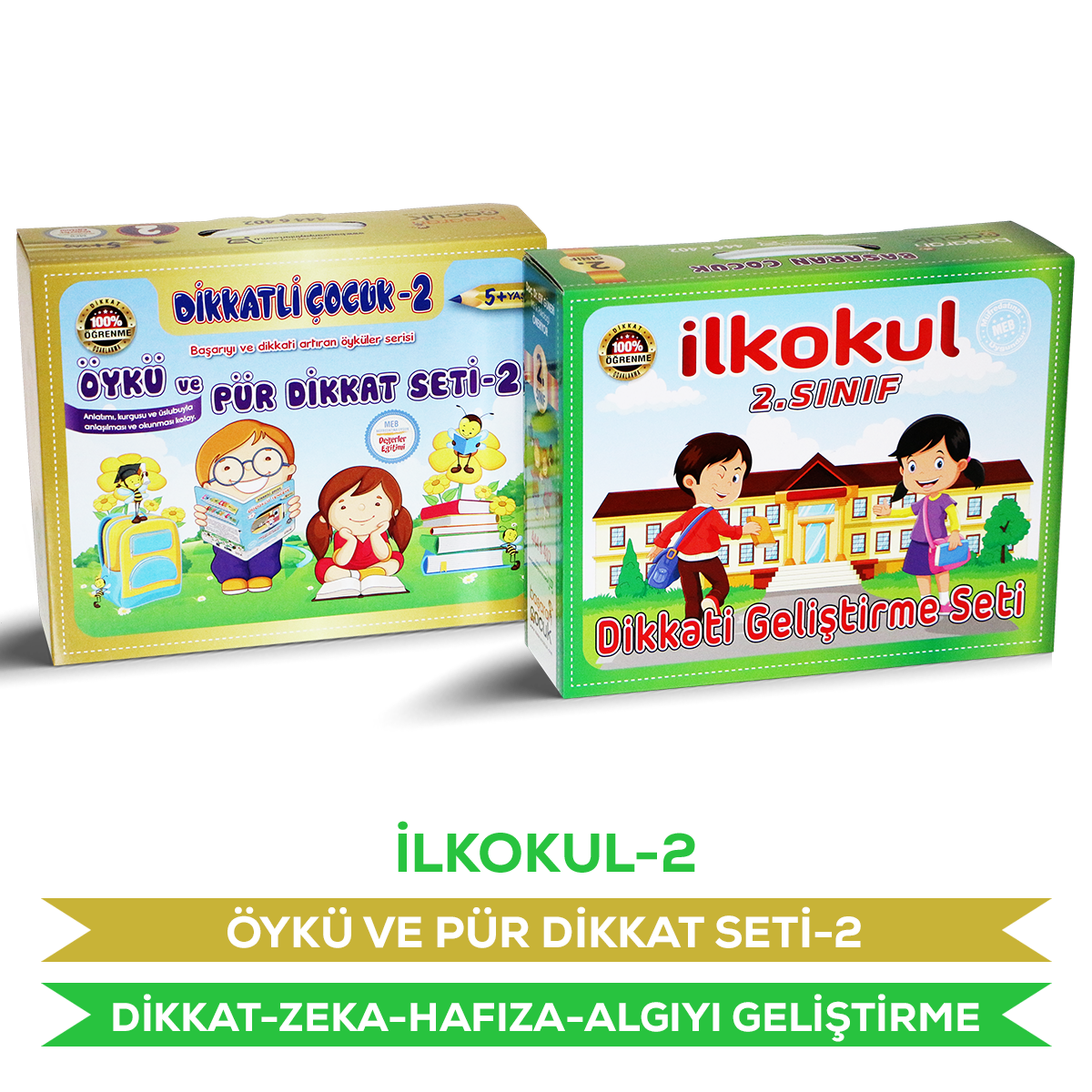 2-Sınıf Dikkat Zeka Öykü Seti