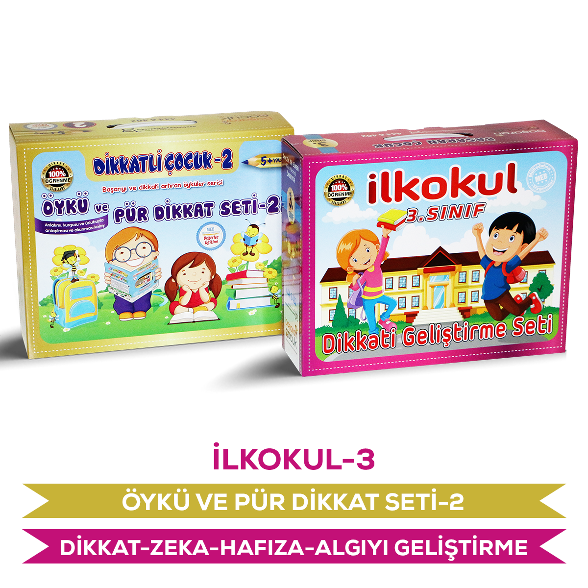 3-Sınıf Dikkat Zeka Öykü Seti