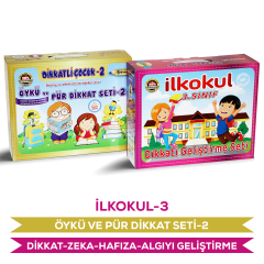 3-Sınıf Dikkat Zeka Öykü Seti