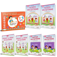 3-4 Yaş Dikkat Zeka Öykü Seti