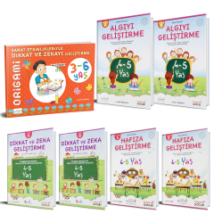 4-5 Yaş Dikkat Zeka Öykü Seti