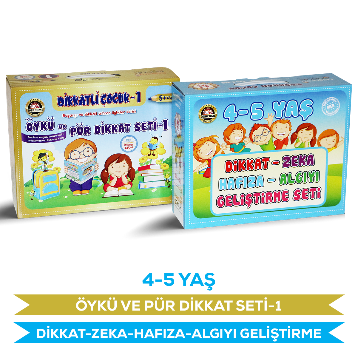 4-5 Yaş Dikkat Zeka Öykü Seti