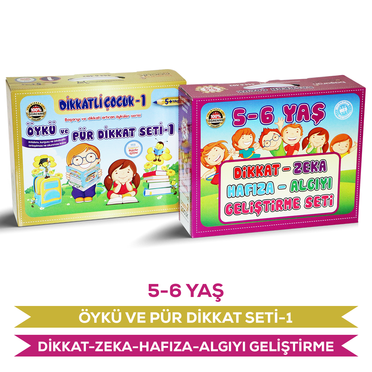 5-6 Yaş Dikkat Zeka Öykü Seti