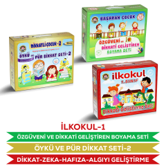 1-Sınıf Dikkat Zeka Öykü Özgüven Seti