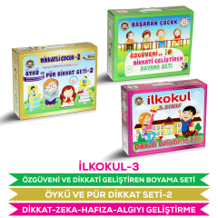 3-Sınıf Dikkat Zeka Öykü Özgüven Seti
