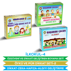 4-Sınıf Dikkat Zeka Öykü Özgüven Seti