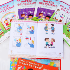 3-4 Yaş Dikkat Zeka Öykü Özgüven Seti