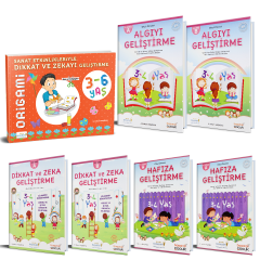 3-4 Yaş Dikkat Zeka Öykü Özgüven Seti