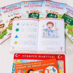 4-5 Yaş Dikkat Zeka Öykü Özgüven Seti