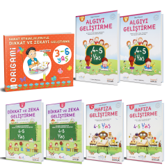 4-5 Yaş Dikkat Zeka Öykü Özgüven Seti