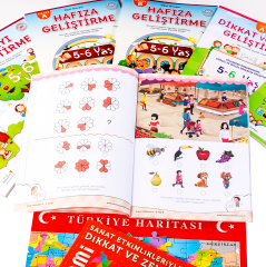5-6 Yaş Dikkat Zeka Öykü Özgüven Seti