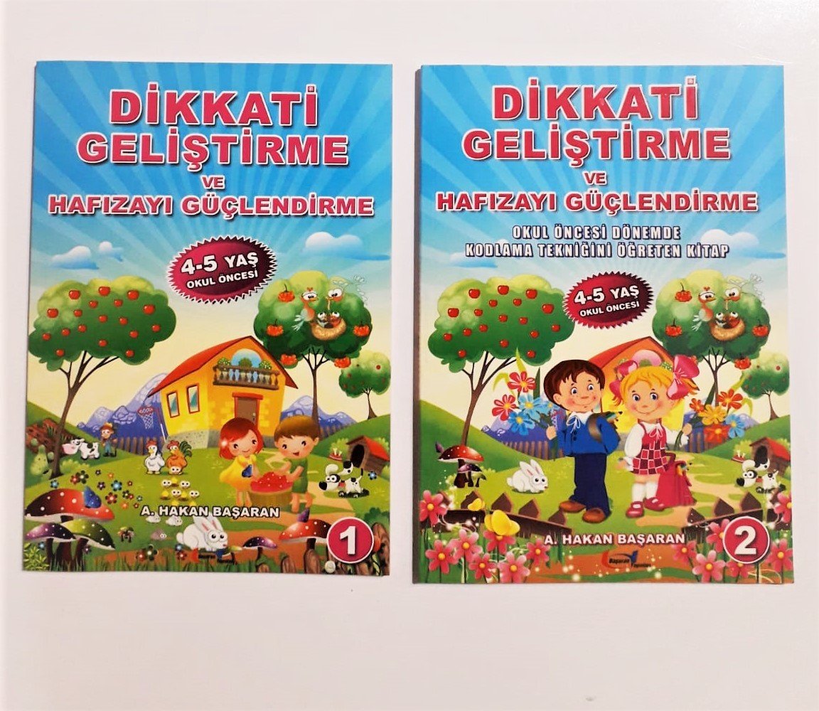 4-5 Yaş Dikkati Geliştirme ve Hafızayı Güçlendirme 1-2