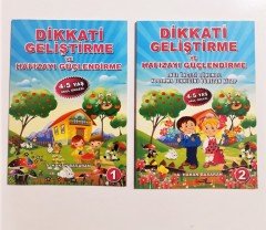 4-5 Yaş Dikkati Geliştirme ve Hafızayı Güçlendirme 1-2