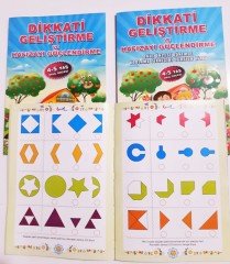 4-5 Yaş Dikkati Geliştirme ve Hafızayı Güçlendirme 1-2