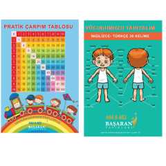 Pratik Çarpım Tablosu ve Vücudumuzu Tanıyalım (50X70)