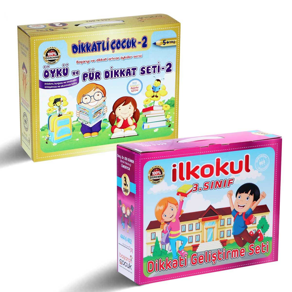 İlkokul 3. Sınıf Mega Pür Dikkat Seti