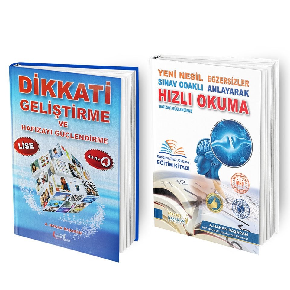 Lise-Kpss Dikkat Geliştirme ve Hızlı okuma Kitabı