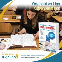 Hızlı Okuma Kitabı Ortaokul Lise Yeni Kitap