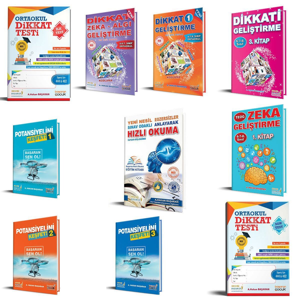 Ortaokul Dikkati Geliştirme Mega Seti